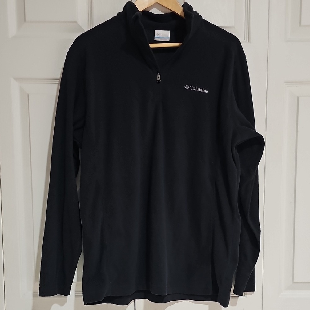 ✨ Columbia Quarter-Zip Fleece Pullover📏 Size Large